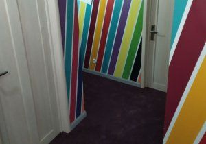 Монтаж ковролина в гостинице